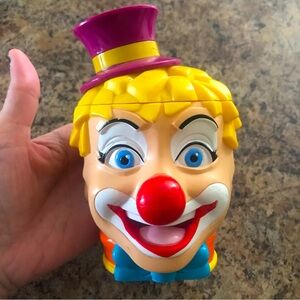 🟪Kids Vintage Greatest Show On Earth Circus Clown Cup with Lid